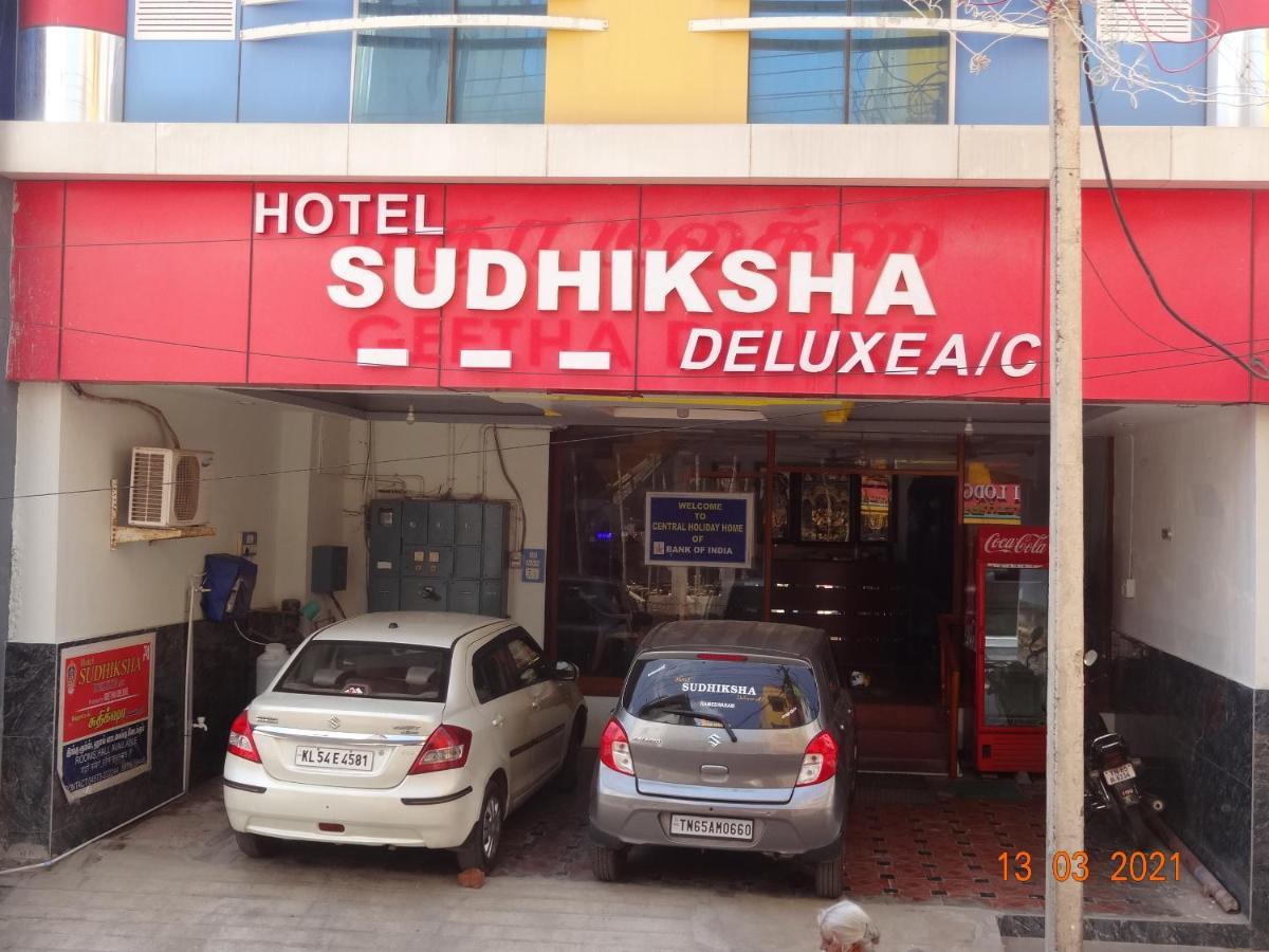 Hotel Sudhiksha Deluxe Rāmeswaram Exterior foto